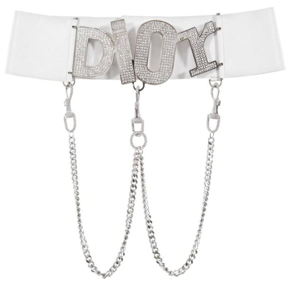 JOHN GALLIANO FOR CHRISTIAN DIOR - AUTHENTIC, RARE, AND VINTAGE SWAROVSKI CHAIN - Picture 9 of 16